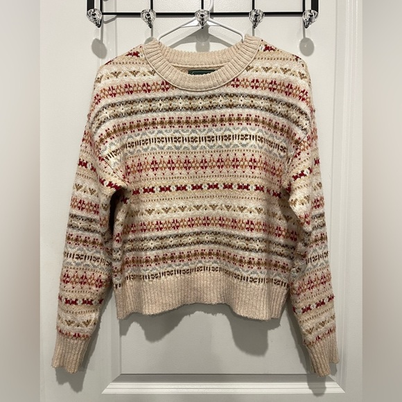 American Eagle Outfitters Sweaters - American Eagle Fairisle Snowdrift Sweather Crew Neck Sweater in XS- preowned